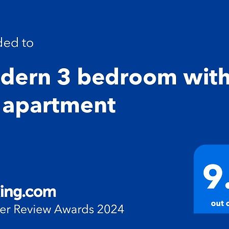 Modern 3 Bedroom With Ac Apartment Żabbar 外观 照片